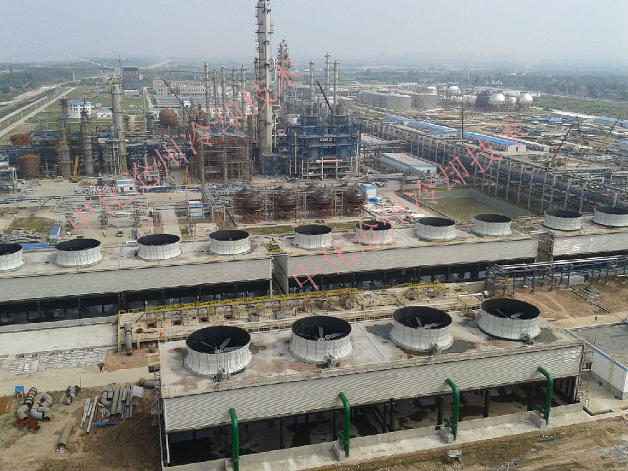 中石化武汉80万吨乙烯项目冷却塔